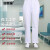 安赛瑞 护士裤 透气薄款医生服 春夏西裤腰药店护士工作服 白色 XL 3F00052
