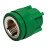 JJTO 久通 给水管件 水管配件 PPR水管管材  内丝直接 S25*3/4F 40只/盒
