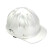 沁度铝合金工地用安全帽 万科施工头盔 铝盔安全头盔劳保安全帽防砸 银色