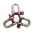 ONEVAN卸扣U型高强度D形环美式模锻扣吊钩起重国标吊装索具 8.5吨