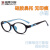 帕斯贝奇儿童硅胶眼镜框男女小学生超轻近视眼镜架有度数配远视散光防蓝光 大码16875黑蓝（适合10-13岁） 镜架+1.60非球面近视镜片