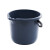 安赛瑞 塑料水桶 圆形提桶 9L 物业酒店带刻度清洁桶 灰色 5253 特耐适Trust 企业可定制 710060