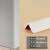 美克杰PVC护角条护墙角保护条阳角条装饰客厅瓷砖角线装饰包边直角 0甲醛 长1.5米 灰色 宽2.5厘米