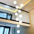 定制适用楼梯间长吊灯北欧轻奢简约现代复式楼公寓旋转loft跃层中空客厅灯 银色直径30-6头高1.5米
