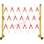 电力安全防护栏玻璃钢绝缘伸缩围栏户外施工隔离移动警示围挡栅栏 红白高1.2米*2.5米长