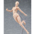 灏吉鹿SHF兵人素体人体模型ob11美术绘画参考工具摆件figma可动人偶 SHF灰色女（版）款 现货秒发+晒图返5