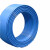 津峰（JINFENG）铜芯塑料线 BV4平方毫米 蓝色 1米装 （95米起订，95米/盘）