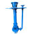 奥罗登液下泥浆泵YZ立式渣浆泵ZJL清淤排污合金耐腐蚀定制加长单双管 YW50101.5KW 铸铁泵头