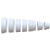 抽油烟机排风管转接头烟管变径器大小头烟管变径器110-180ONEVAN 1(80-110)