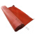 祥利恒硅胶布防火布耐高温电焊布玻璃纤维防火布隔热布防火布 红色硅胶布2m*1m(0.35mm厚)