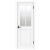 骊住LIXIL日本同质现代简约定制木门室内门CR-LG9厨卫门 漆白色-CA款把手(门扇和门框颜色