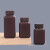 实验室器皿塑料瓶小口方瓶pe密封塑料方瓶化学分装试剂瓶样品香精小包装瓶棕色30ml-500ml毫升 30ml-小口方瓶