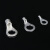 欧式OT1-4冷压端子1.5 2.5-3 5 6 8 10 圆型裸铜线鼻子焊口接线耳 OT2.5-8 100个 2.5平分线-8MM孔