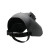 盾守头戴式电焊帽 焊接面罩 黑色翻盖式 双镜片
