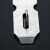 冰禹 BJyl-33 加厚不锈钢锁扣 三孔门扣锁 挂锁搭扣 橱柜五金配件安全挂锁 2寸（小5）