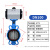 利铭铠 气动蝶阀对夹式d671x软密封衬四氟碟阀调节切断阀门dn100 150 300 GT-标配款DN100乙丙套+304板 