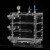 工业透明亚克力真空箱手套箱小型干燥箱密闭实验室玻璃真空箱 透明亚克力色 非标定价格为参