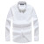 雅戈尔男士长袖衬衫纯棉免烫中年商务装纯黑休闲衬·衣 白色 长袖 42码