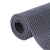 科尔尚 厚4.5mm灰色塑料PVC镂空防滑地垫 1.2m宽X1m长