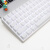 佐赫ZH100纯白侧刻机械键盘有线无线客制化女生办公麻将音静音轴 ZH100纯白侧刻 三模（有线无线蓝牙） 酒红轴（麻将音） 100键