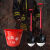 消防沙箱配件消防铲铁锹消防桶4L半圆筒8L12L沙桶 唐安防毒面具3C