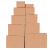 定制纸箱快递箱特硬发货小包装盒打包箱子邮政半高箱纸盒定做 3层普通B瓦 半高12号13*8*4.5cm