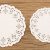 小吃油炸食物厨房花底纸吸油纸披萨烘焙专用圆形花边纸垫 10.方形6.5x9英寸(100张)