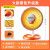 康佳（KONKA） 小太阳电暖气取暖器家用节能烤火器电热桌面取暖器气热扇暖风机 橘色大款2档调节+1秒速热