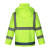 卡莱文雨裤套装交通安全服环卫物业高速救援防雨服荧光黄绿 300D荧光黄上衣 M
