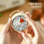 霜山SHIMOYAMA机械计时器可磁吸儿童时间管理学生学习提醒器闹钟烹饪定时器 米白色(可计时60分钟)