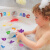 36片儿童宝宝洗澡趣味认知漂浮字母数字泡沫贴贴墙婴儿戏水玩具 字母数字36片装+收纳袋