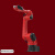 碳钢焊接机器人六轴激光二保弧焊机械手10KG切割电焊机械臂 西瓜红3030四轴臂展3000负