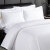 五星级全棉宾馆四件套纯棉白色酒店床上用品缎条加厚套件可定制 床上四件套 (酒店专用)1.8*2.0