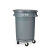 清洁户外垃圾桶商用大容量带轮子大号庭院厨房餐饮环卫泔水桶 白云不带底座80L