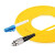 ABLEMEN 光纤跳线LC-FC-15米单模单芯 收发器 交换机光纤线跳线室内线延长线尾纤