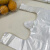 联嘉 白色塑料袋 手提袋打包袋背心袋 拎手 30cmx50cm 可定制 