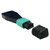 mpo回路器40G QSFP28环回模块自环头12芯8芯24芯MPO光纤回路器万兆多模单模100 24芯 MPO回路器 0.1m