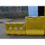 布尔诺曼 水马围栏1500MM*800MM，重量7公斤黄色注水围栏市政围挡单位块起订量100