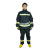 meikang 消防服 3C认证消防员演习应急救援服14式五件套装 190A 44码鞋 1套