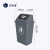 正奇谊 塑料垃圾桶 户外分类垃圾箱 商用厨房学校环卫垃圾桶 深灰色40L加厚摇盖
