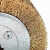 木纹还原钢丝拉丝轮抛光轮拉丝机专用钢丝拉丝轮十字芯除锈轮 0.15丝