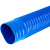 蓝色工业吸尘管pvc排风软管通风管机樨管25-40CM支持定做加厚 内径32mm