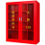 筑采 消防柜消防站应急安全器材箱工具放置展示消防器材储放柜灭火箱 单柜1.6米X1.2米X0.4米 1个