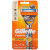 吉列（Gillette）Fusion5 Power 男士电动剃须刀刮胡刀 电池供电 银色 送男友父亲礼物 带精密修剪器
