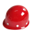 斯安特 安全帽 红色 玻璃钢 （顶）