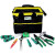 LAOA老A（LAOA）家用维修五金工具组合套装11件 工具包 组套工具 9件套家用维修包 LA105109