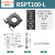 R轴旋转滑台手动精密微调平台角度位移调节分度盘RSP60/80/90/125 RPGT100