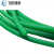 聚氨酯粗面圆带粘接圆形粗面皮带电机传动带工业皮带PU绿色粗面带 线径10mm*周长1010mm
