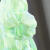 迪士尼（Disney）品牌女童连衣裙夏款2024韩版女孩洋气短袖女宝宝泡泡袖公主连衣裙 绿色-裙子 80 CM