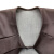 稳斯坦 WST533 皮革罩衣 反穿衣防水服劳保工作服加厚加大 褐色